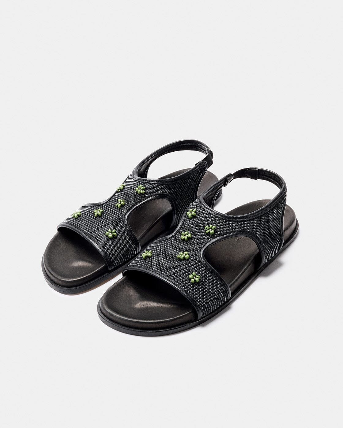 ADDAIA NEGRO MALLA-VERDE