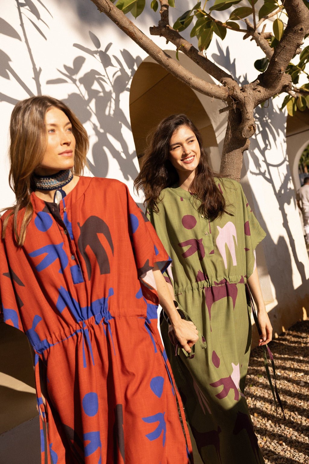 Orchie Green Kaftan