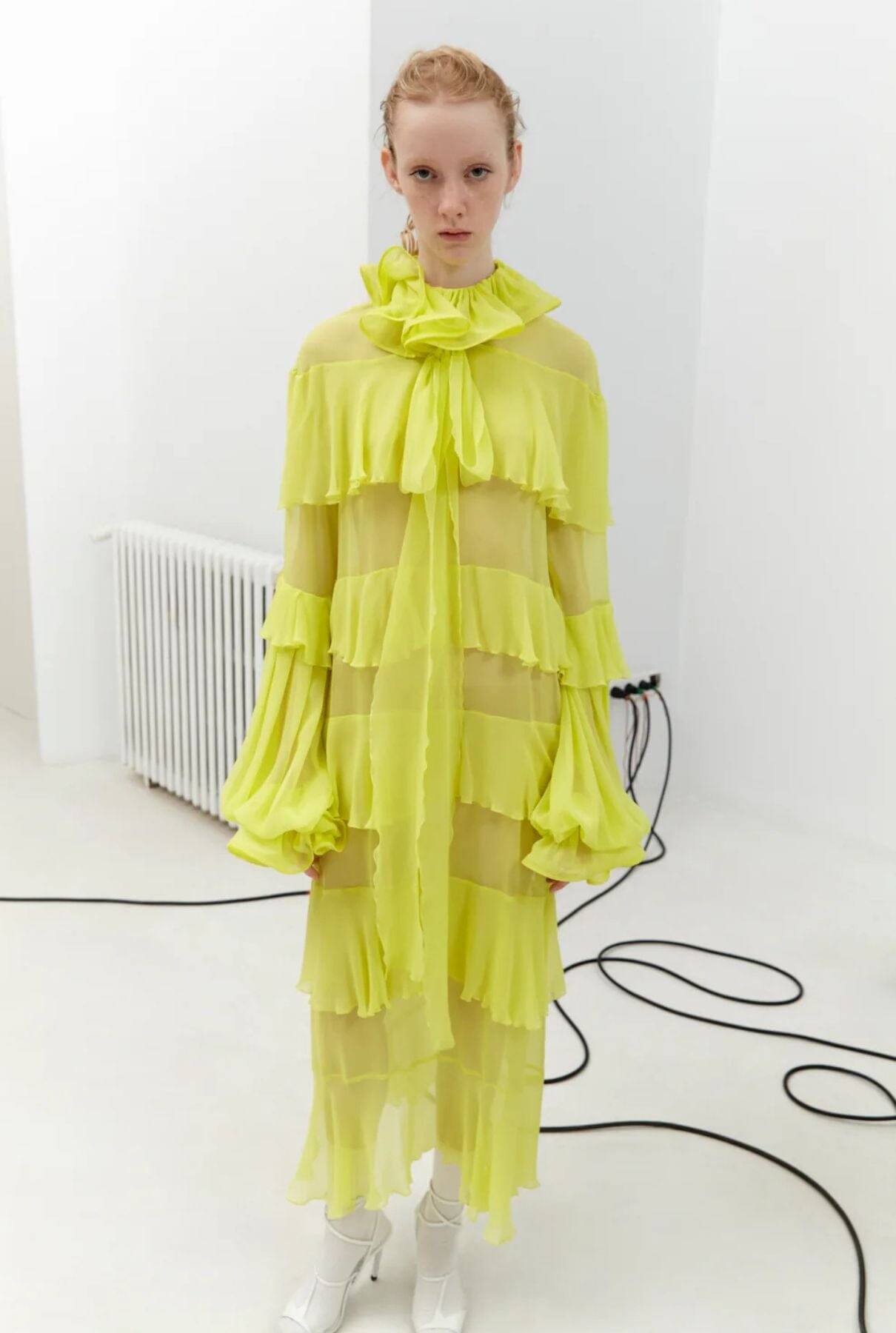 PIERROT RUFFLE DRESS